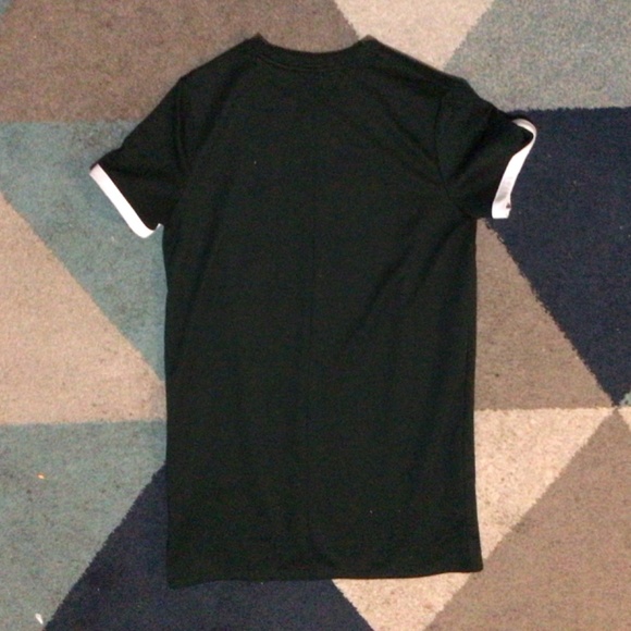 Green Knitted T-shirt Dress - Picture 2 of 8